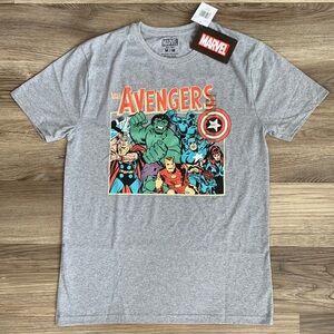 Marvel Avengers Graphic T-Shirt Medium New Superhero Top Super Hero Medium M Med